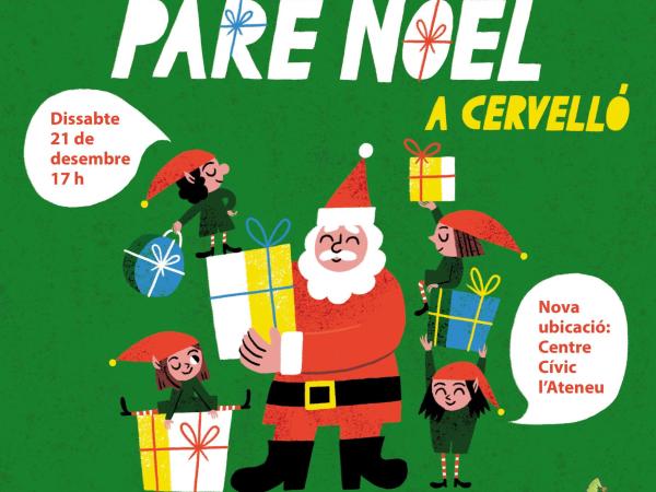 Arribada del Pare Noel a Cervelló