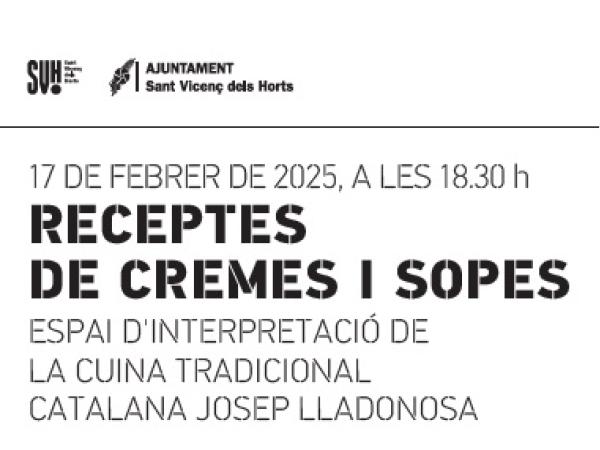 Taller de Cuina Receptes de Cremes i Sopes