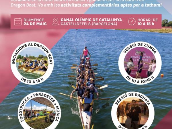 7th Barcelona International Dragon Boat Fest i jornada solidària Rema contra el Càncer