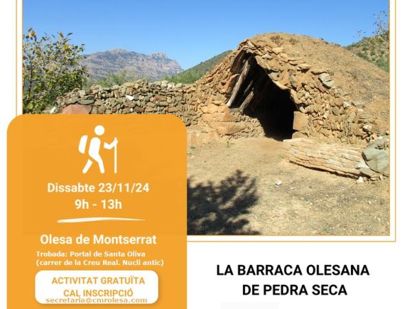 Sortida "La barraca olesana de pedra seca"