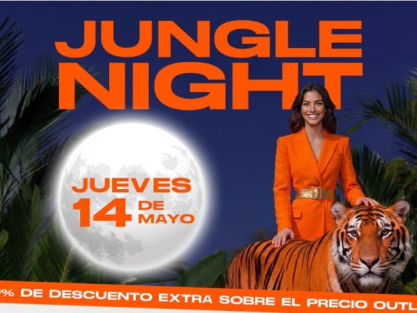 Jungle Night: 7 hores de descomptes salvatges, música i sorpreses a Viladecans The Style Outlets