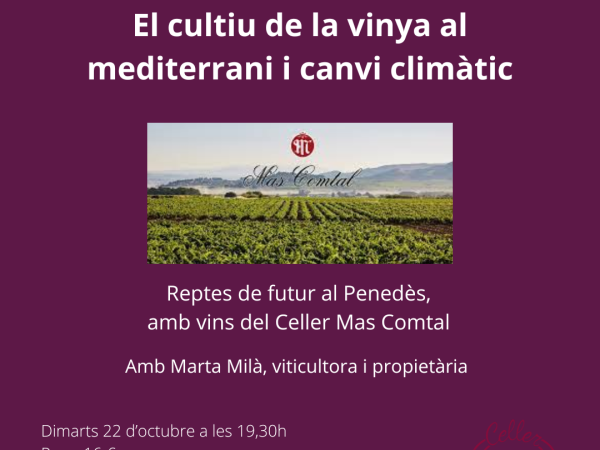 EL CULTIU DE LA VINYA AL MEDITERRANI I CANVI CLIMÀTIC