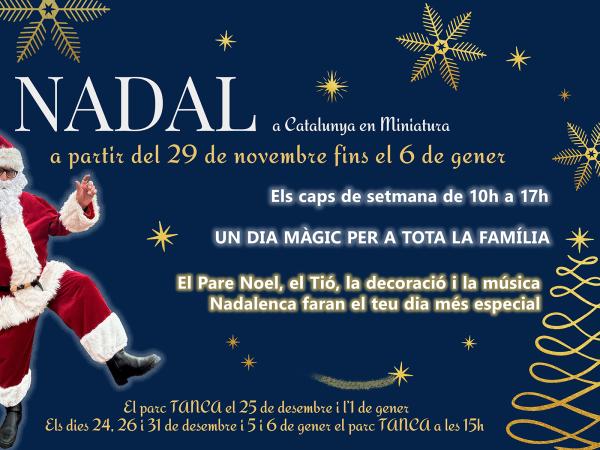 Nadal familiar a Catalunya en Miniatura