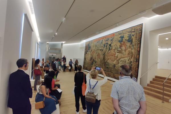 Els Punts d'Informació del Baix Llobregat visiten el Museu del Renaixement i el centre històric de Molins de Rei