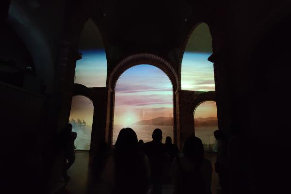 Els Punts d'Informació del Baix Llobregat visiten el Castell de Castelldefels i Piratia