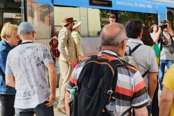 “El tren dels exploradors” arriba al Baix Llobregat