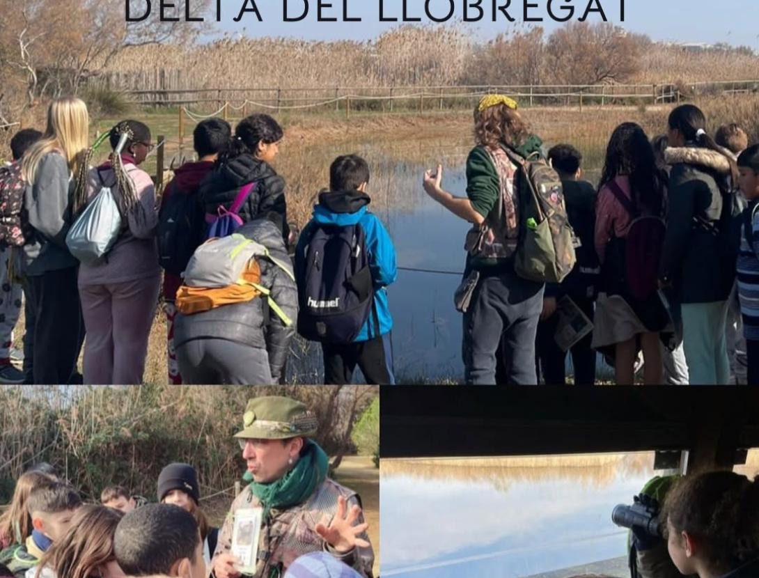 Fem d'exploradors al delta del Llobregat