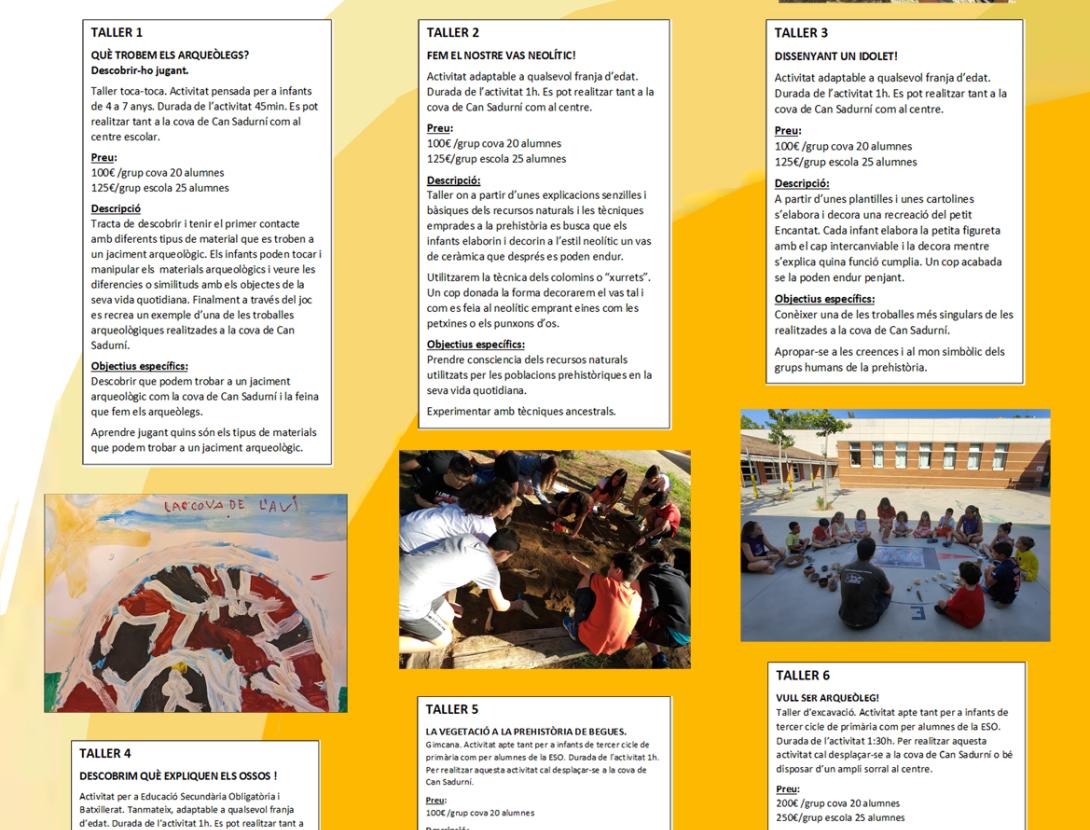 TALLERS DE PATRIMONI I NATURA. 1. TOCA-TOCA