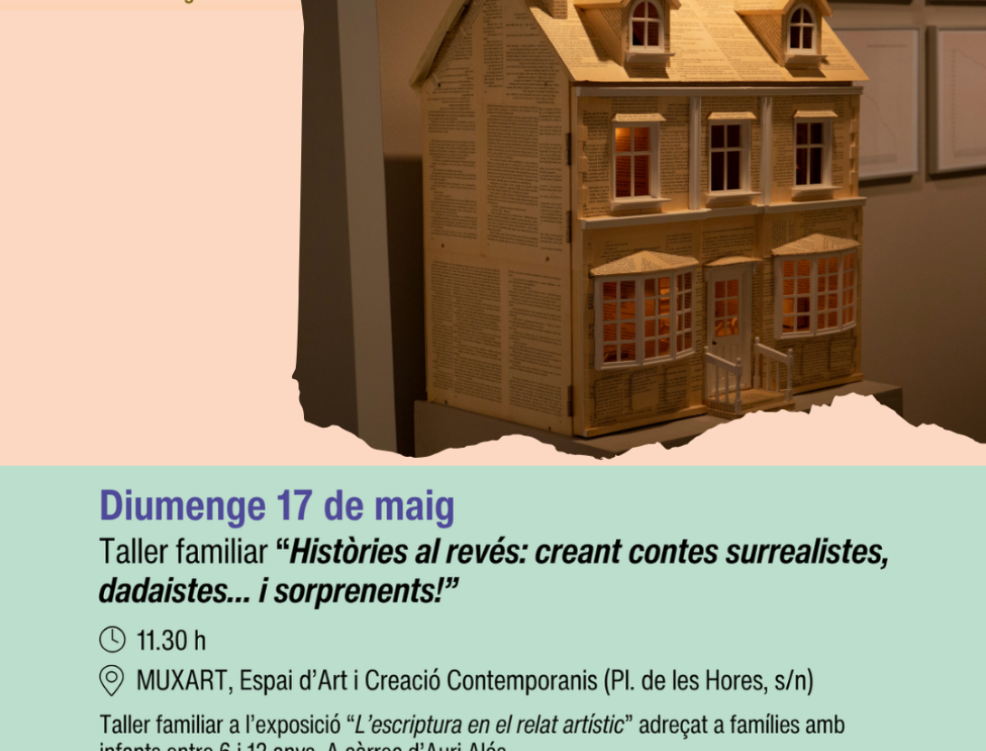Taller familiar: Històries al revés (Creant contes surrealistes, dadaistes i sorprenents).
