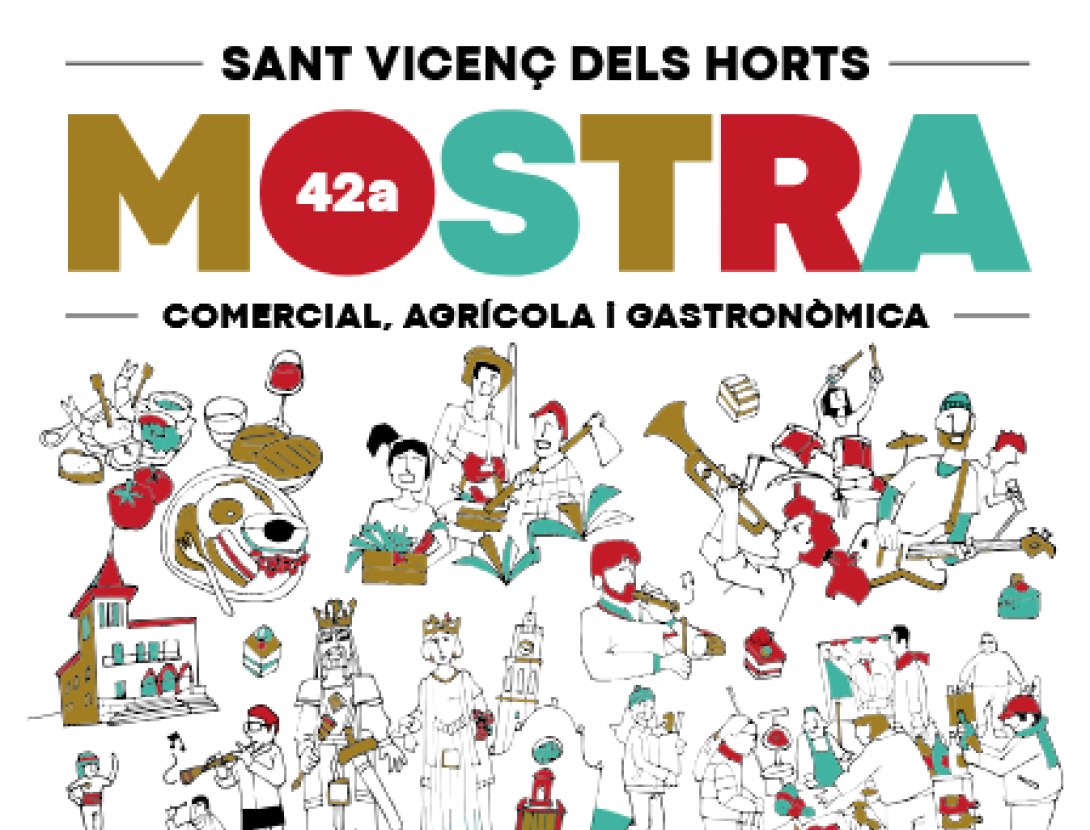 42a Mostra Comercial, agrícola i gastronòmica de Sant Vicenç dels Horts i 9a Mostra internacional de pastisseria