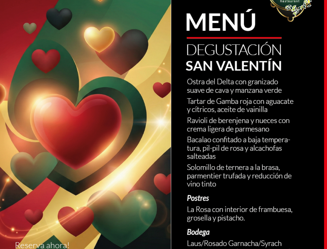 Menu Gastronomic de Sant Valentí