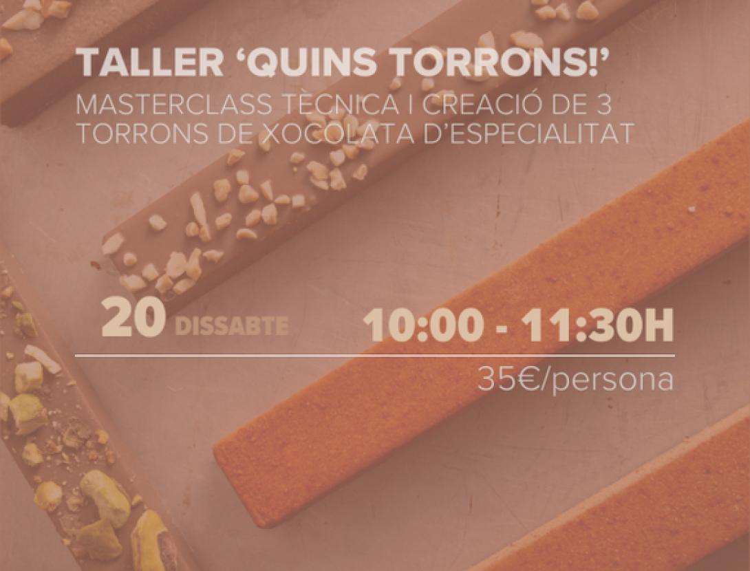 Taller Quins Torrons!