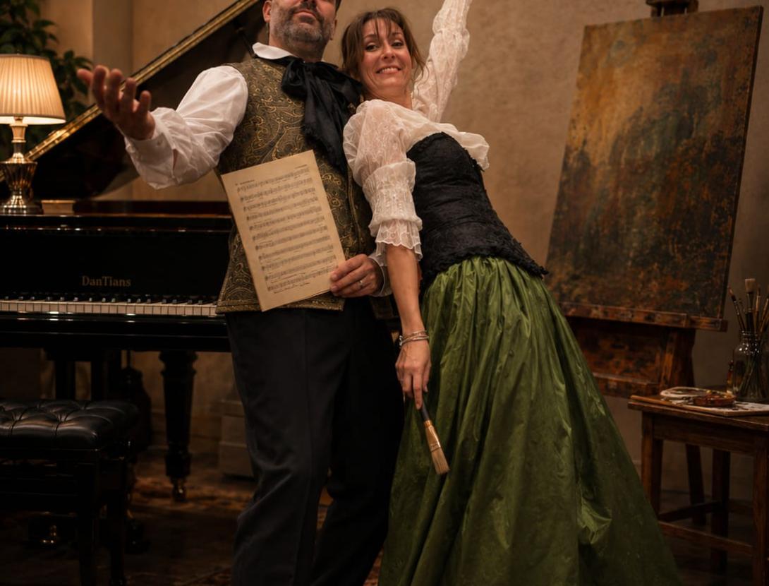Concert de piano i pintura en viu "De 1548 a l'actualitat: viatge musical a la casa pairal de Cal Puigjaner"