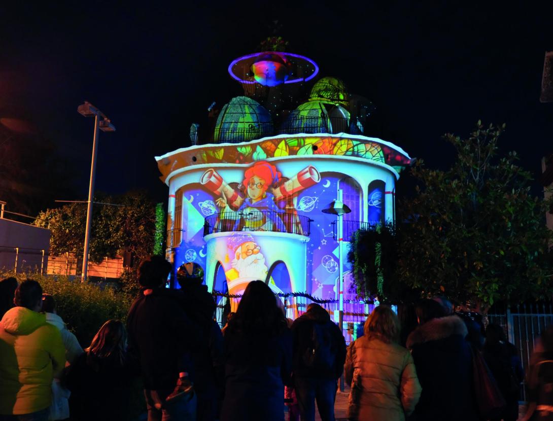 MAPPING A LA TORRE DE LA CREU - LABORATORI D’EN SADURNÍ I LA JOANAA