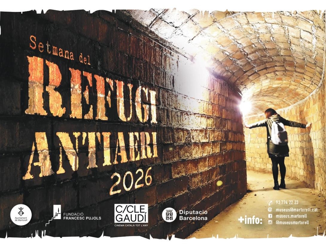 Visita lliure al refugi antiaeri i a l’exposició "Construïm refugis. Martorell sota les bombes'".