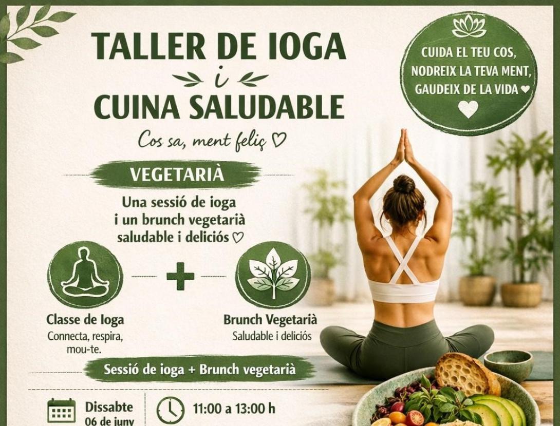 Taller de ioga i alimentació saludable